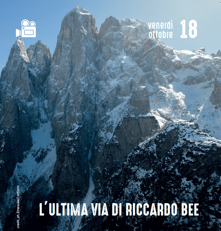 Eventi Mese Montagna 2024 - L'ultima via di Riccardo Bee